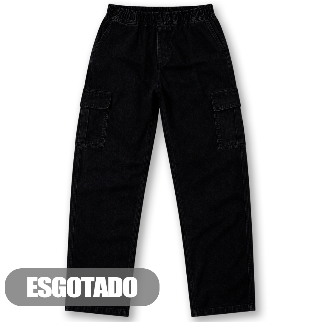 Imagem de CARGO JEANS BLACK ESTONADA