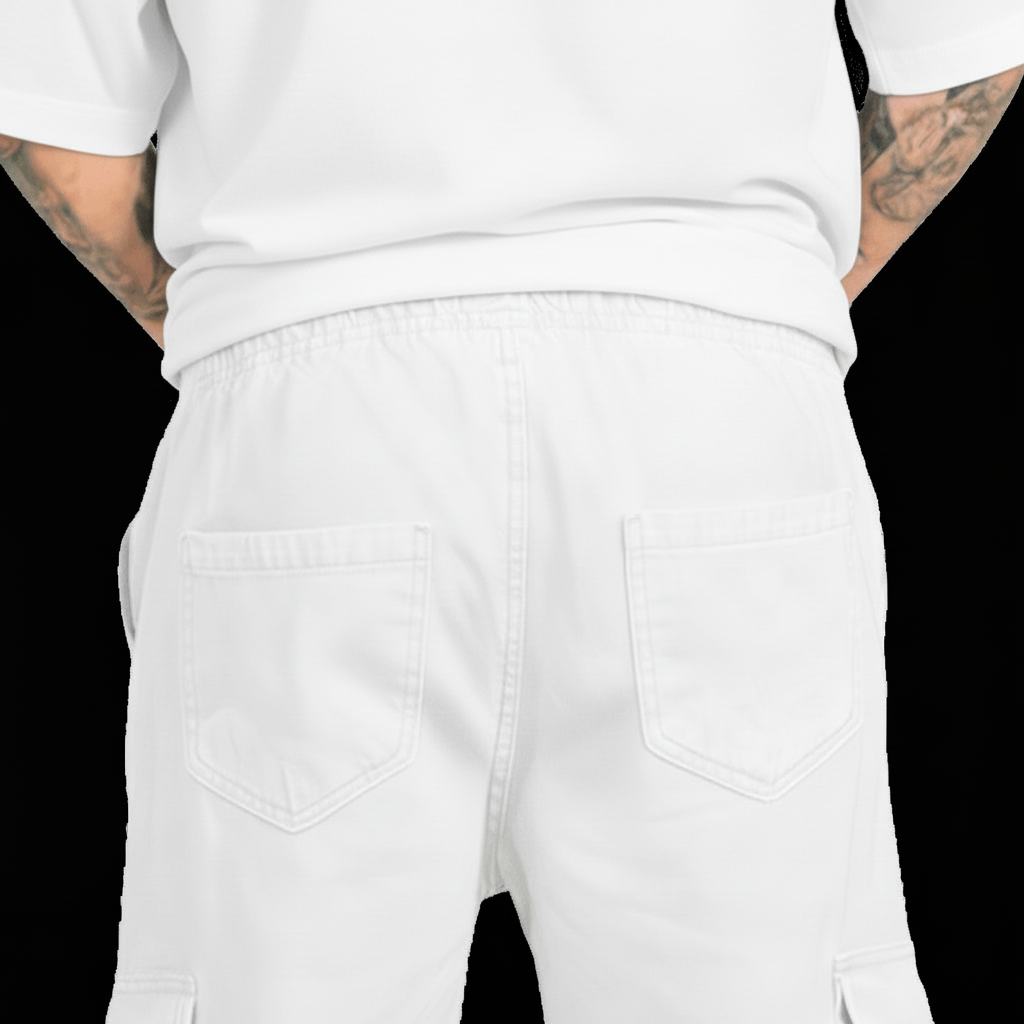 Imagem de CARGO JEANS BRANCA