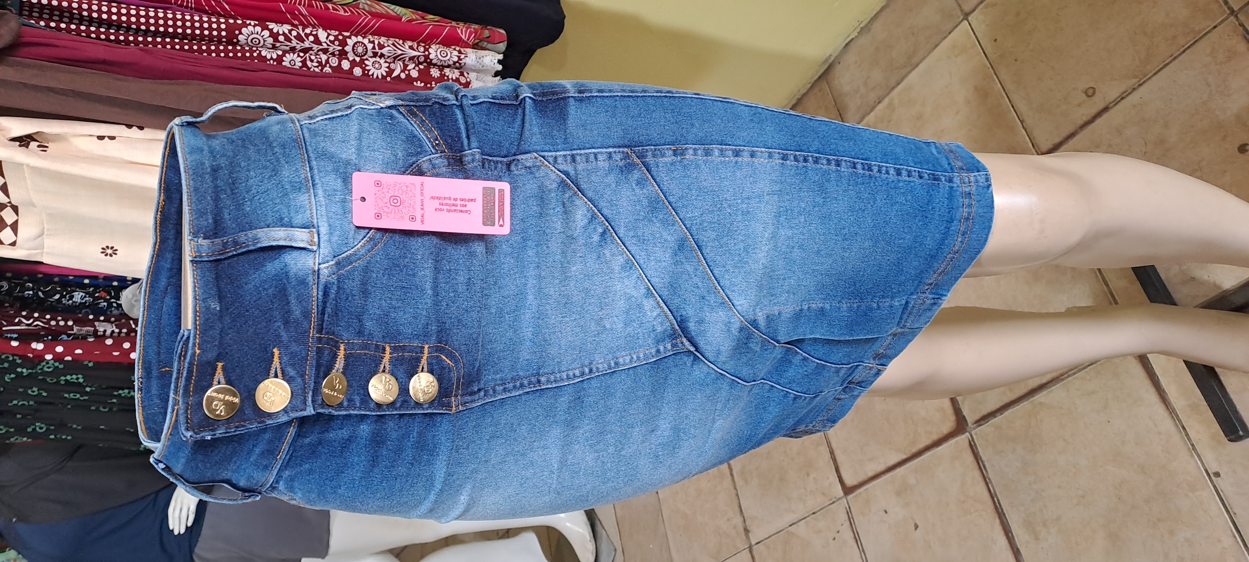 Imagem de Saia jeans